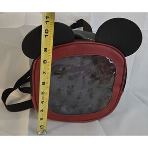 Disney Mickey Mouse Bioworld Mini Backpack Pin Holder. Excellent Condition!